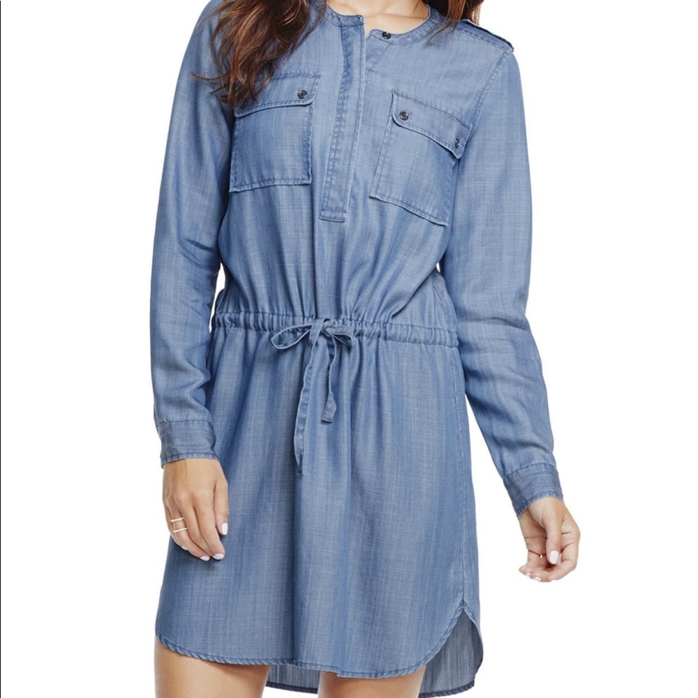 Vince Camino chambray shirt dress